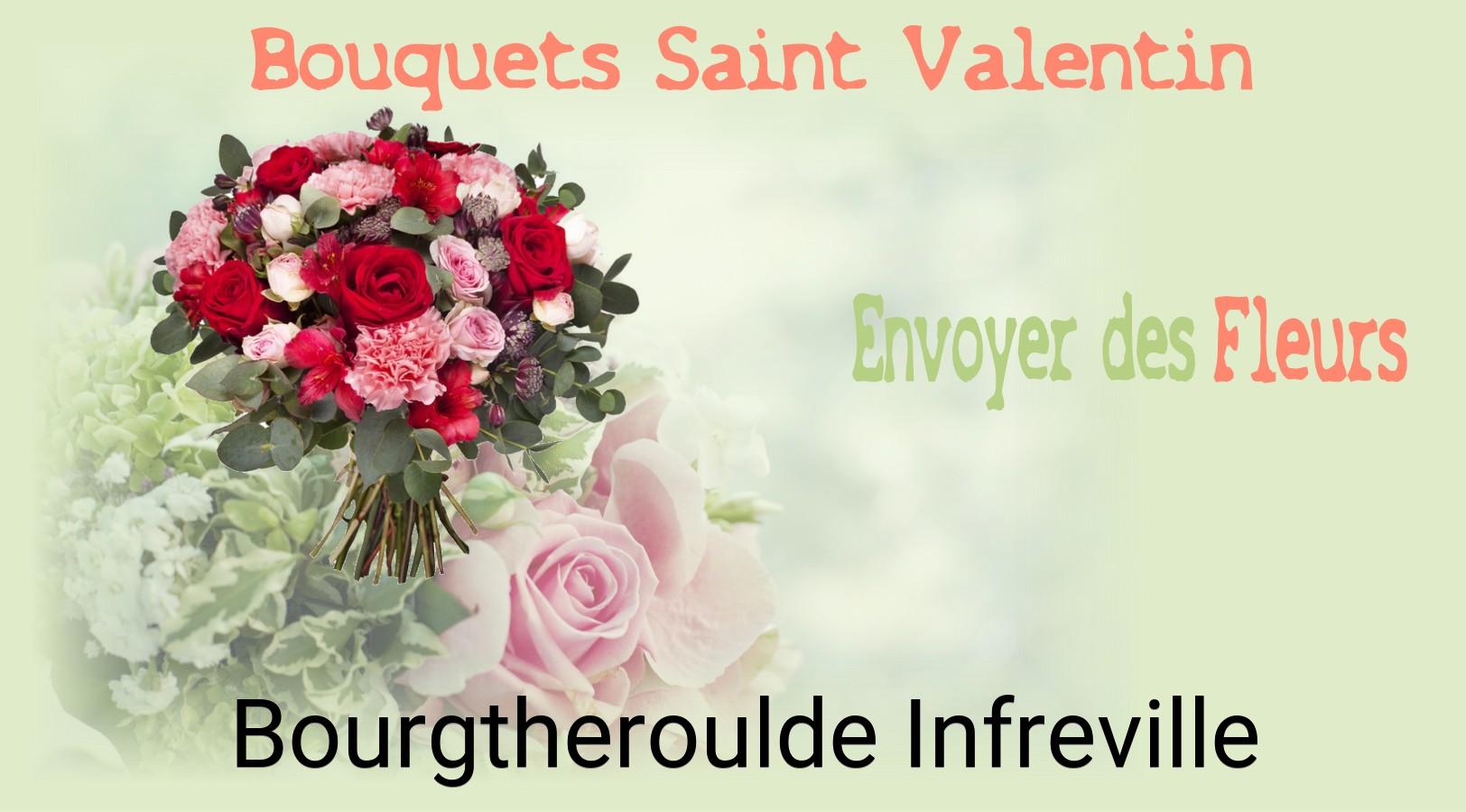 Roses de Saint-Valentin livrées à Bourgtheroulde-Infreville